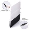 FOSHIO 4 Inch Felt Squeegee for Car Window Tint, Vinyl Installing Application Tool Car Wrap Paste Vinyl Squeegee Wrapping Medium Hardness Tools Hand Application Squeegee -White PP Scraper