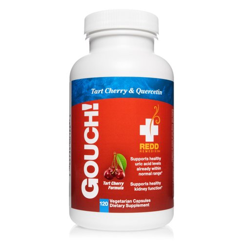 Redd Remedies, Gouch!, Supplement Support for Joints and Uric Acid Levels, Tart Cherry and Ginger Root, 120