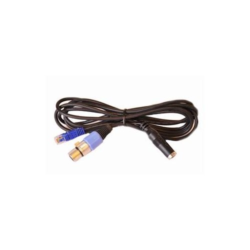CC-1-IM Icom Modular Original Heil Sound Microphone Cable Icom Modular to XLR 4 Pin Female with 1/4 Inch Jack for PTT - Cable Length 8 Feet