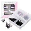 Arison Lash Clusters Eyelashes Lash Clusters, DIY Eyelash Extensions 96 Clusters Lashes, Wispy Lashes Cluster DIY at Home Individual Lashes Eyelash Clusters