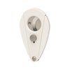 Xikar Xi2 Cigar Cutter with 440 Stainless Steel Blades with Rockwell C Rating of 57, Pearl White