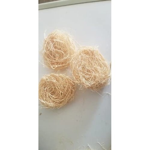 Enerem African Local Sponge 3 pcs /Kankan ibile 3pcs / Spiritual Bath Sponge / Raw Sponge / Unprocessed Sponge, Yellow