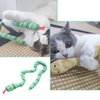 WonMaiDangGX Cat Catnip Toy Carton Snake Shape Cat Toy Comfortable Soft Interactive Toy for Cats Dogs Rabbits