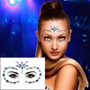 Meredmore 6Sets Festival Face Jewels stickers Body jewels stickers Glitter Rave Face Gems Rhinestones – Eye Body Gems | Rhinestone Stickers | Body Glitter Festival Rave & Party Accessories colorful