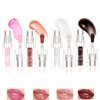 ONMYLOVIN Magic Color Changing Lip Oil, 2024 New Warm Change Moisturizing Lip Gloss Hydrating Lip Oil, New Upgraded Magic Big Brush Color Changing Lip Oil Long Lasting Nourishing (Rase 04#)