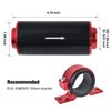 EVIL ENERGY Inline Fuel Filter 100 Micron with 6AN 8AN 10AN Adapter Universal 50MM