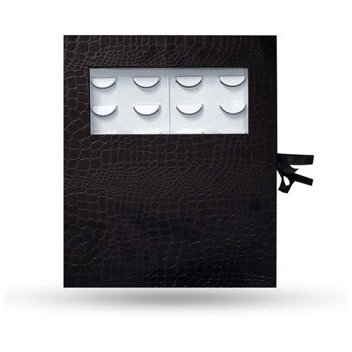Coiffure Extensions 16 Pair Portable Magnetic Eyelash Storage Book | Eyelash Organizer Holder Cas...