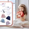 Bencailor 8 Pieces Christmas Winter Doll Clothes 11.5 Inch Elf Doll Accessories Cotton Sweaters Denim Pant Outfit Clothing(Novel)