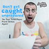 No Tear Prank Toilet Paper - Impossible to Rip Gag for Adults and Kids