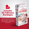 BioSwiss Bandages, Cupcake Shaped Self Adhesive Bandages, Latex Free Sterile Wound Care, Fun First Aid Kit Supplies for Kids, 50 Count