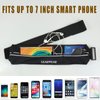 GEARWEAR Waistband Running Belt for Phone Holder Runner Pocket Pouch for Marathon Wallking Fitness Jogging Workout Gym Sports Travel Exercise