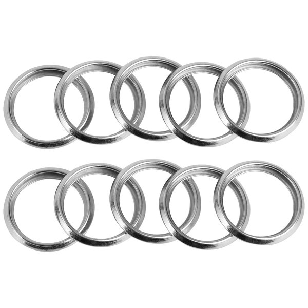 10 Pcs M16 Oil Drain Plug Gaskets Crush Washers Seals Rings Fits for Subaru Outback Legacy Impreza Forester BRZ XV Crosstrek, Replacement for The Part # 803916010, Used for Oil Change