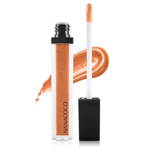 Nanacoco Nncc Mid-End Lip Gloss, Sparkle Orange Zest