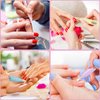 GGSTDDUP 8pcs Nail Polish Remover Pen Gel Nail Polish Corrector Pen Polish Cuticle Nail Edge Cleaning Pen with Cotton Tip for Nail DIY Design Nail Polish Clean Up Tool