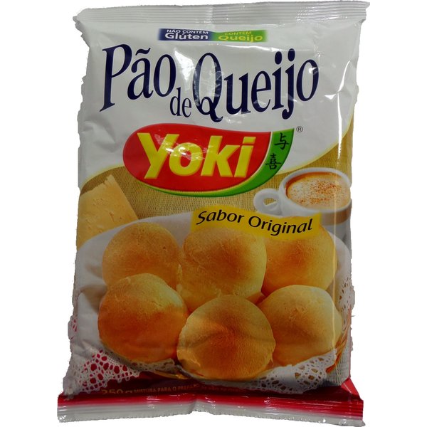 Yoki - Cheese Bread Mix - 8.82 Oz (PACK OF 04) | Mistura p/ Pão de Queijo | Mezcla p/ Pan de Quejo - 250g