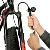 DNM High Pressure 300 PSI(20 BAR) Max Front Fork & Rear Shock Suspension Portable Mini Pump with Air Bleed Button
