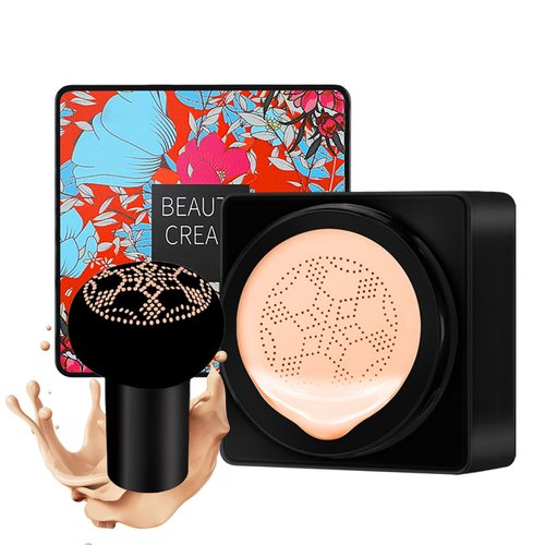 Mushroom Head Air Cushion CC Cream Foundation, Beauty Cream BB Cream, Moisturizing, Long Lasting
