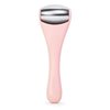 MAANGE Mini Eye & Face Rollers for Eye Massager, Stainless Steel Eye Ice Roller for Relief Puffiness Migraine Skincare Facial Roller (Pink)