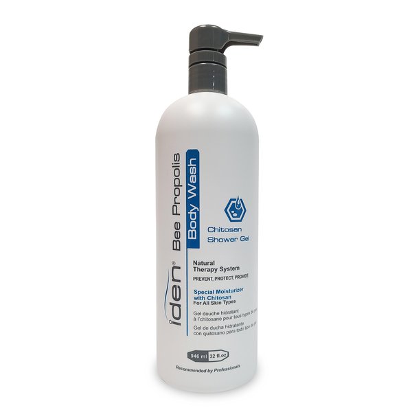 IDEN Bee Propolis Body Wash. For Sensitive Skin, Hydrates & Softens, 32 fl.oz