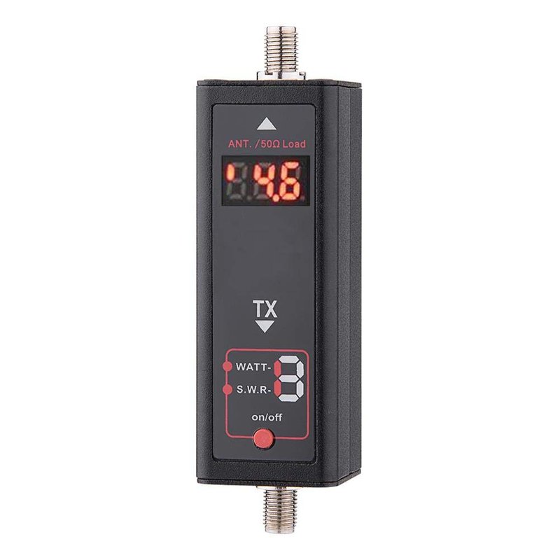 Handheld Power & SWR Meter,100W Mini Digital VHF UHF SMA Female Power ...