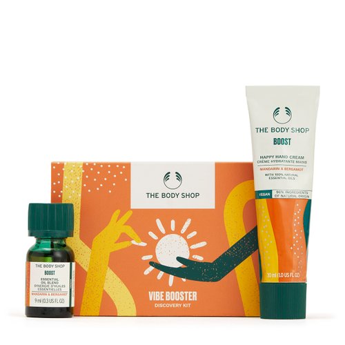 The Body Shop Duo Booster Discovery 2-Piece Set, Includes Oil Blend and Hand Cream