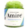 Amire Green Tea Dead Sea Salt Body Scrub. All Natural Body Polish. Infused with Argan, Peppermint, and Sunflower Oil.