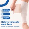 AZEN Premium 12 Pack Elastic Bandage Wrap 6 Inch, Compression Wrap Bandage for Legs, Ankle, Knee, Tummy, Body, Latex-Free, Lymphedema Wraps for Legs