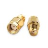 Cable Matters 2-Pack SMA Female to RP-SMA Male Adapter (SMA Male to Female Reverse Polarity Gender Changer Adapter)