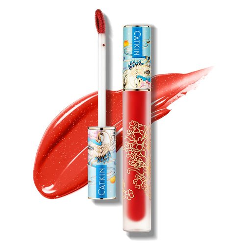 Catkin Shimmer Moisuture Liquid Lipstick Lip Gloss for Women Tinted High Pigmented, Waterproof Long Lasting Moisturizing Smooth Velvet Effect (C11)