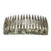 French Amie Classy 16 Teeth Opera Handmade Medium Celluloid Acetate Side Hair Comb