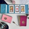 Knana 5pcs Velvet Tarot Card Holder Velvet Tarot Bags and Pouches Tarot Accessories - Moon