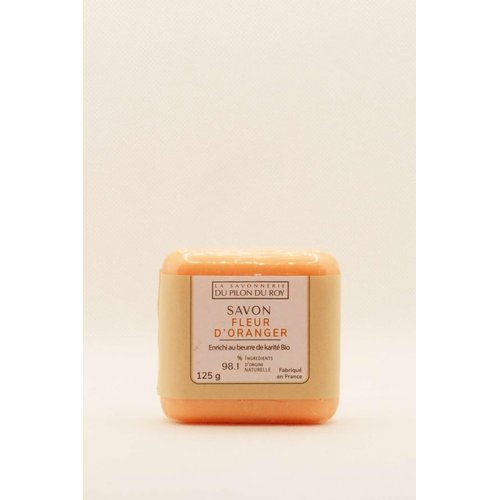 Set-6 Bar Soaps French Made Natural Organic Skin Care 6 Fragrances Nourishing & Moisutizing Shower 125g each (6 x 125g) Orange-Flower Verbena Honey Olive Karite Milk-Goat Traditional Soap Bar