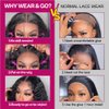 Ailwelia Deep Wave Bob Wig Human Hair 200% Density 5x5 Hd Lace Closure Wigs Human Hair Bob Wigs For Black Women Human Hair Wear And Go Glueless Wigs Curly Bob Wig Human Hair Wig Deep Wave Wig 14 Inch