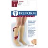 Truform 30-40 mmHg Compression Stockings for Men and Women, Knee High Length, Closed Toe, Beige, Small