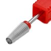 ERUIKA Nail Drill Bits 5 in 1 Carbide Rotary Bit 3/32" Shank Nail Cutter,Left and Right Handed Acrylic or Hard Gel Remover (F)