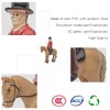 Sinmelechtra Westside Cowboy Figures Playsets 10PCS Indian Chief,Cowboy, Tent,Covered Wagon Desktop Decoration Collection Party Favors Toys for Boys Girls Kids