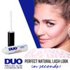 DUO Quick-Set Clear False Strip Lash Adhesive, Dries Invisible 0.18 oz x 1 Pack