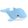 LVPU Dolphin Stuffed Animals Plush Pillow Super Soft Sea Animal Plush Toys Dolls, Stuffed Animal, Plush Toy, Gifts for Kids, Sea Critters(Sky Blue-10.5Inch)