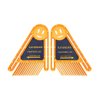 Featherboard Saftly Table Saw Push Block,pack of 2 Table Fence for Woodworking T-slots Miter Slots on Tablesaws,router Tables and Band Saws