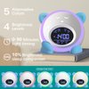 Windflyer OK to Wake Clock for Kids, Sleep Training Clock with Night Light and Sound Machine, Kids Alarm Clock for Bedrooms, Blue