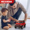Toy Cars Ford Bronco 1:24 Diecast, Bronco Trucks Pull Back Truck Toy, Gifts for Kids Boys Bronco Car Lovers Collection, Red