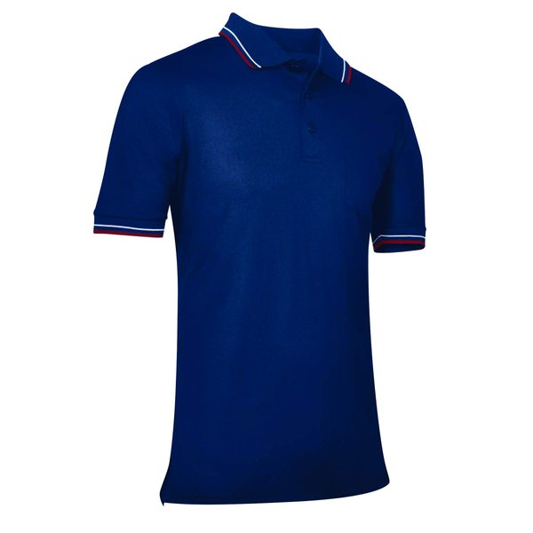 CHAMPRO Baseball/Softball Umpire Polo Shirt - Polyester, NAVY, XL