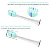 WEQNNM Replacement Toothbrush Heads Compatible with Philips Sonicare:10 Pack Professional Electric Brush Heads for Sonicare 4100 6100 &More Snap-on Handles