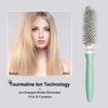 EAGLE FORTRESS Professional Round Hair Brush for Blow Drying with Ceramic + Ionic, Innovative Bristle Combination Round Brush for Professional Styling Blowing Out at Home (0.98in)