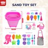 TOY Life Beach Toys for Kids Ages 4-8, Sand Toys, Sandbox Toys, Beach Toys for Toddlers 1-3, Sand Bucket, Sand Castle Building Kit, Beach Bucket, Summer Toys