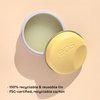 eos Plant-Based Vegan Lip Salve- Vanilla Bean, 100% Natural Formula, Made with Upcycled Olive Squalane, Cruelty-Free Lip Balm, 0.42 oz