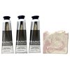 Bath & Body Works Graphite Men's Collection Hand Cream - Pack of 3 With a Himalayan Salts Spring Sample Soap.