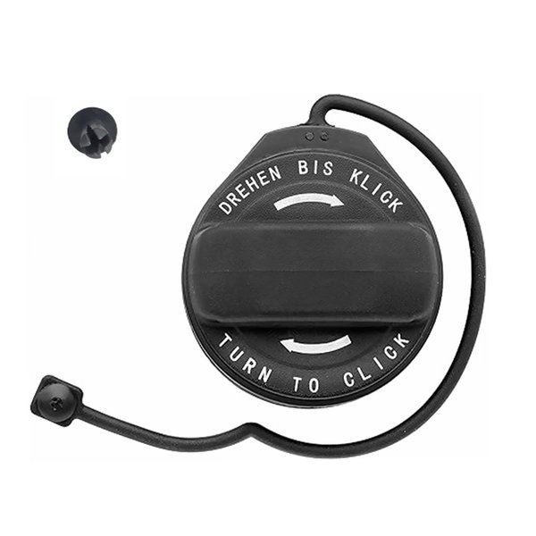 Fuel Tank Filler Cap,Gas Cap With Strap Clip，Compatible With Porsche 986 987 996 997 - Compatible with Boxster 1997-2012, 1998-2013 Porsche 911, 2006-2012 Cayman，Replace # 99620124103,99950749940