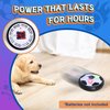 Vidotim Hover Active Gliding Disc for Dogs Toy, Hover Soccer Ball with Cool Lighting Music for Pet Toys, Indoor Games for Kids and Dogs