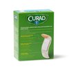 CURAD Truly Ouchless Silicone Adhesive Bandages, Fabric Bandages, For Delicate Sensitive Skin, 3/4X3 (50 Count)